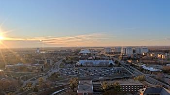 Weather camera view of Northern Illinois University.