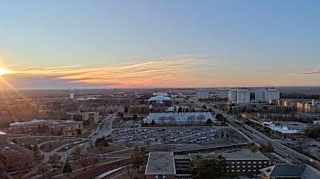 Weather camera view of Northern Illinois University.