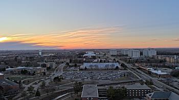 Weather camera view of Northern Illinois University.
