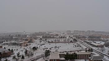 Weather camera view of Northern Illinois University.