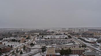 Weather camera view of Northern Illinois University.