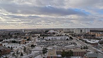 Weather camera view of Northern Illinois University.