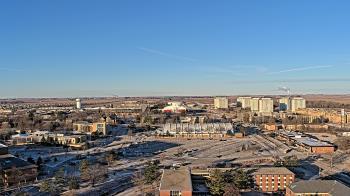 Weather camera view of Northern Illinois University.