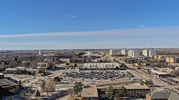 Weather camera view of Northern Illinois University.