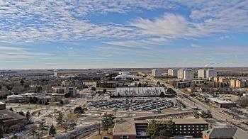 Weather camera view of Northern Illinois University.