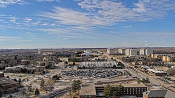 Weather camera view of Northern Illinois University.