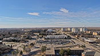 Weather camera view of Northern Illinois University.