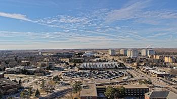 Weather camera view of Northern Illinois University.