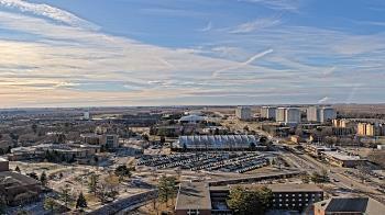 Weather camera view of Northern Illinois University.