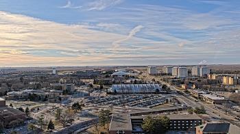 Weather camera view of Northern Illinois University.