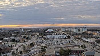 Weather camera view of Northern Illinois University.