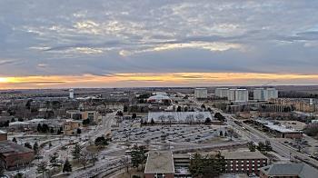 Weather camera view of Northern Illinois University.