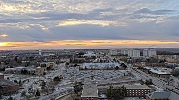 Weather camera view of Northern Illinois University.