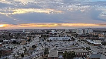Weather camera view of Northern Illinois University.