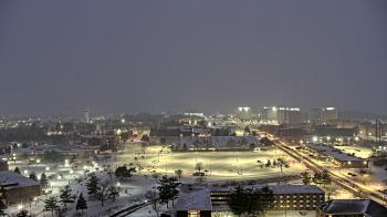 Weather camera view of Northern Illinois University.