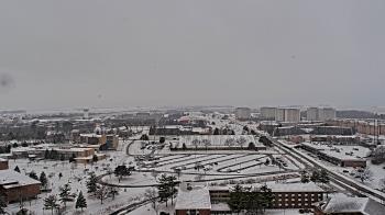 Weather camera view of Northern Illinois University.