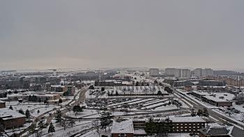 Weather camera view of Northern Illinois University.