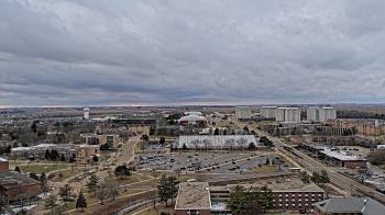 Weather camera view of Northern Illinois University.