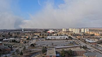 Weather camera view of Northern Illinois University.