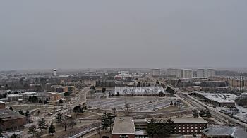 Weather camera view of Northern Illinois University.