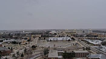 Weather camera view of Northern Illinois University.