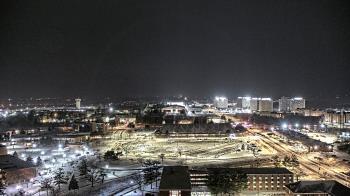 Weather camera view of Northern Illinois University.