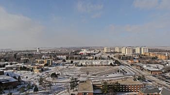 Weather camera view of Northern Illinois University.