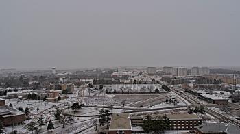 Weather camera view of Northern Illinois University.