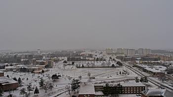 Weather camera view of Northern Illinois University.