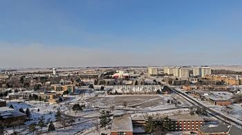 Weather camera view of Northern Illinois University.