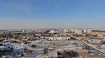 Weather camera view of Northern Illinois University.