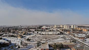 Weather camera view of Northern Illinois University.