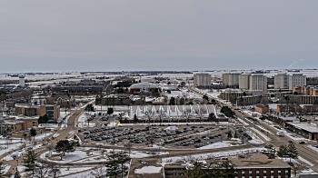 Weather camera view of Northern Illinois University.