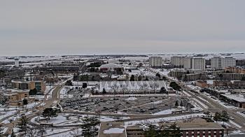 Weather camera view of Northern Illinois University.