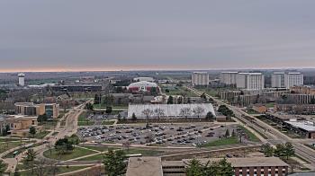 Weather camera view of Northern Illinois University.