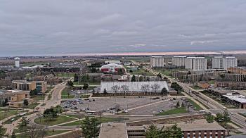 Weather camera view of Northern Illinois University.
