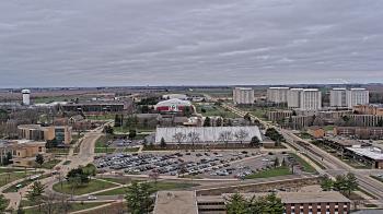 Weather camera view of Northern Illinois University.