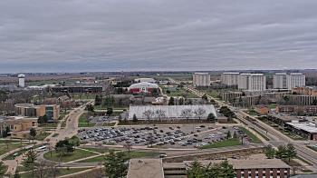 Weather camera view of Northern Illinois University.