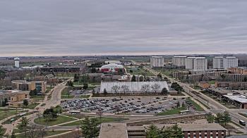 Weather camera view of Northern Illinois University.