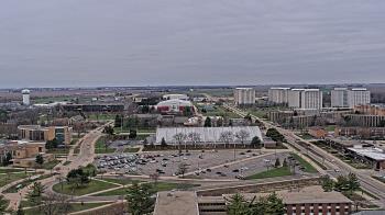 Weather camera view of Northern Illinois University.