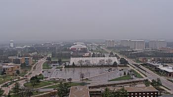 Weather camera view of Northern Illinois University.