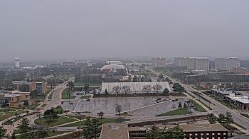 Weather camera view of Northern Illinois University.