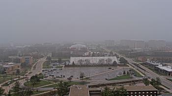 Weather camera view of Northern Illinois University.
