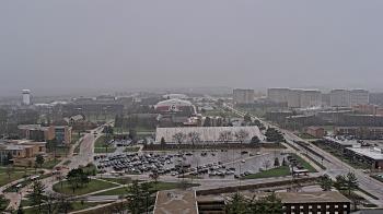 Weather camera view of Northern Illinois University.