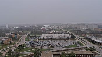 Weather camera view of Northern Illinois University.