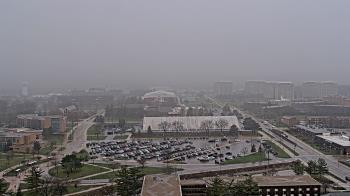 Weather camera view of Northern Illinois University.