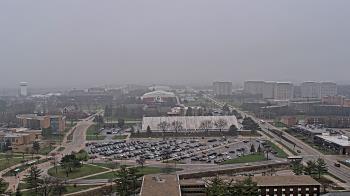 Weather camera view of Northern Illinois University.