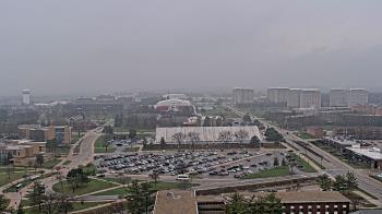 Weather camera view of Northern Illinois University.