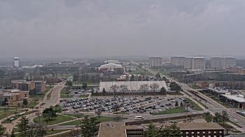 Weather camera view of Northern Illinois University.