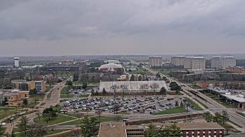 Weather camera view of Northern Illinois University.